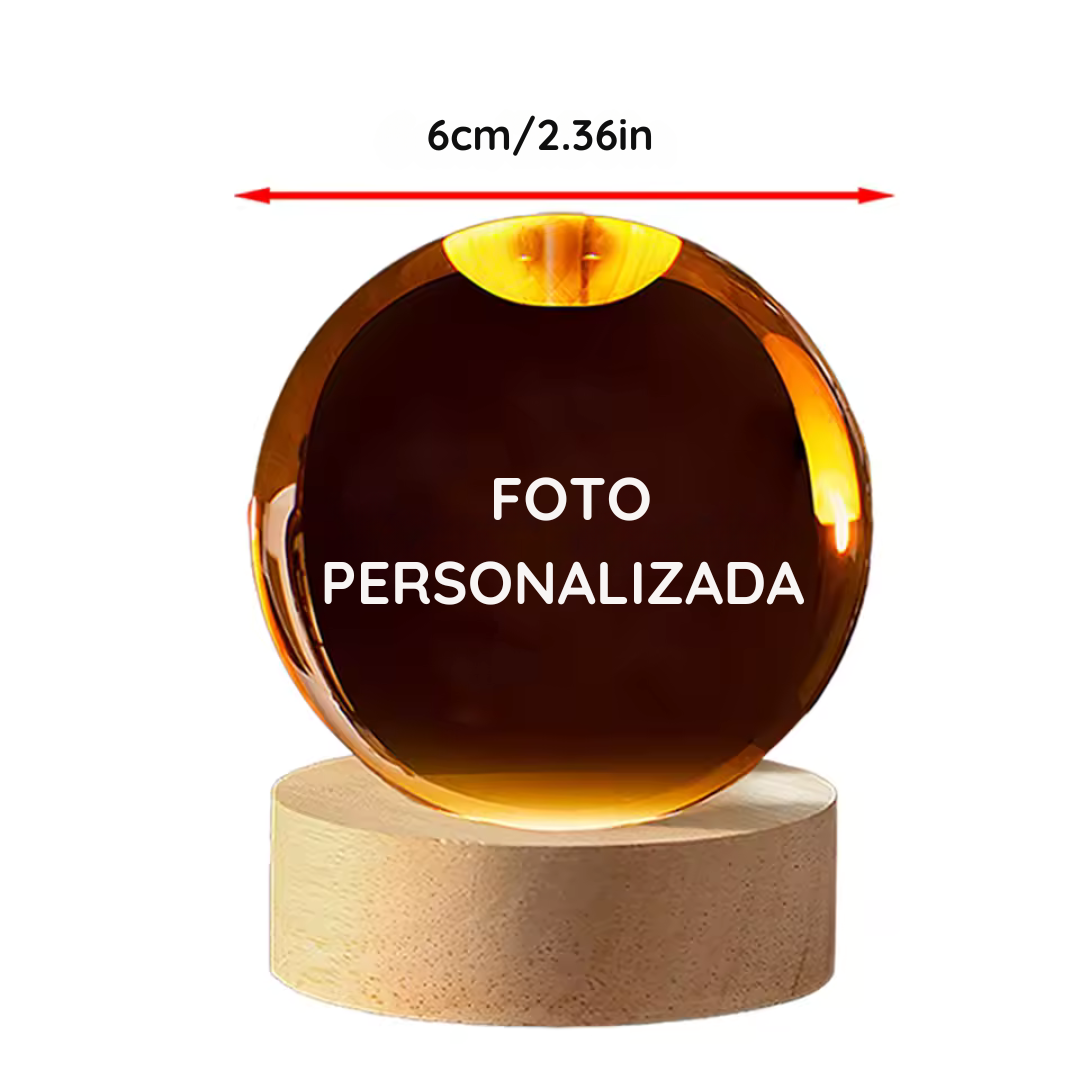 Esfera de Cristal Personalizada